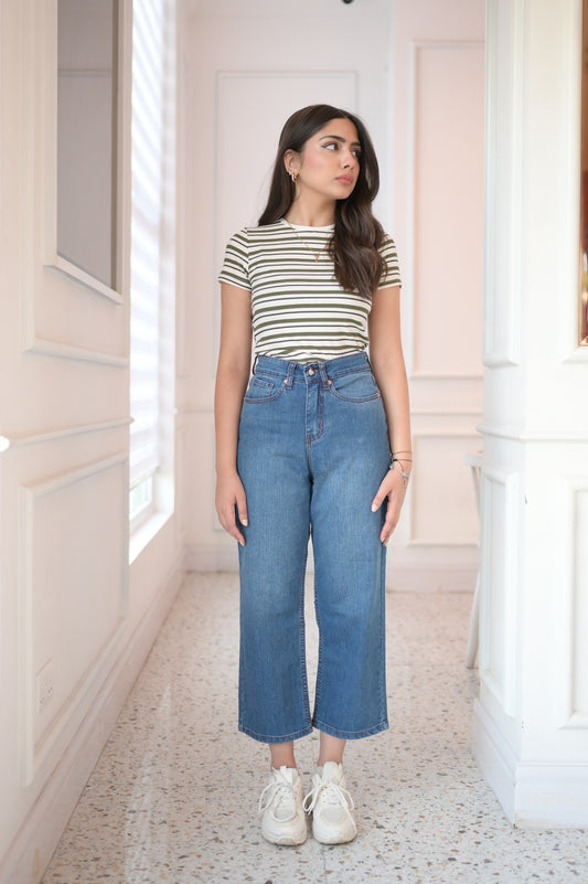 High Waist Wide Leg Jeans